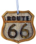 ROUTE 66 SIGN ORN