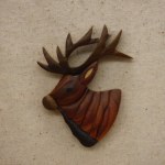 ELK HEAD  MAGNET