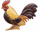 ROOSTER  MAGNET