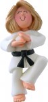 KARATE GIRL BLONDE