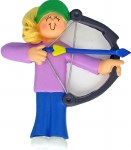 FEMALE ARCHERY BLONDE