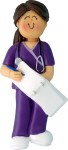 BROWN HAIR NURSE