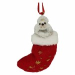 POODLE IN STOCKING