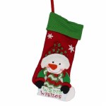 WARM WISHES SNOWAM STOCKING