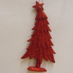 RED GLITTER TREE