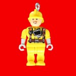 YELLOW UNIFORM FIREMAN