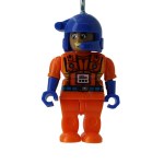 ORANGE FEMALE ASTRONAUT