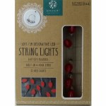 BO LED RED STRING LIGHTS