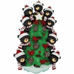 BEARS ON TREE FAMILY OF 9