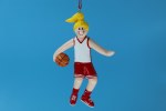 BLONDE HAIR BASKETBALL GIRL