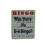 WAS THERE LIFE B-4 BINGO