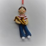 BOY PLAYING SAXOPHONE