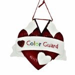 COLOR GUARD HEART