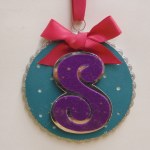 LETTER S PLAQUE