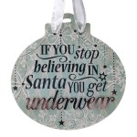 STOP BELIEVING IN SANTA