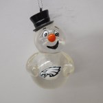 LIGHT UP EAGLES SNOWMAN