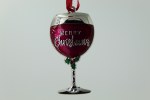 MERRY CHRISTMAS WINE GLASS