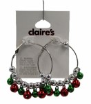 CHRISTMAS HOOPS