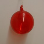 CLEAR RED BALL