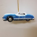 ANTIQUE BLUE CAR