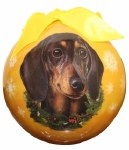 DACHSHUND BLACK BALL