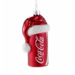 COKE CAN WITH SANTA HAT