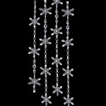 SILVER SNOWFLAKE GARLAND