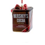 HERSHEY COCOA BOX  GLASS