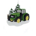 JOHN DEERE TRACTOR IN SNOW