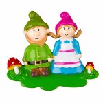 GNOME BOY AND GIRL