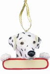 DALMATIAN WITH NAME PLATE