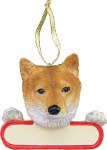 SHIBA INU WITH NAME PLATE