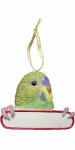 PARAKEET WITH NAME PLATE