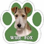 WIRE FOX TERRIER MAGNET