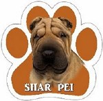 SHARPEI CAR MAGNET