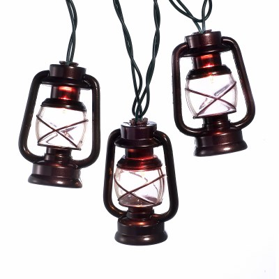 COPPER LANTERN LIGHT SET