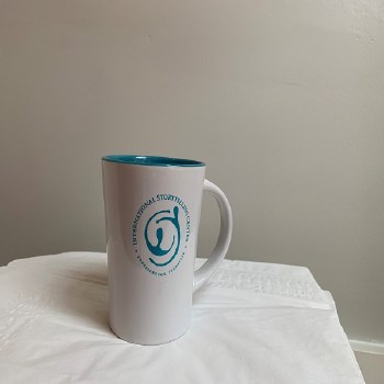 ISC Mug White and Teal