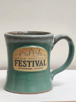 Diner Coffee Mug Mint/Cinnamon