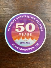 50 years Festival Sticker