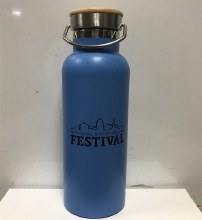 NSF SS Water Bottle Blue