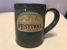 Festival Stoneware Mug Gray