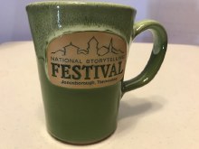 Festival Stoneware Mug Moss