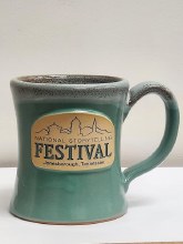 Diner Coffee Mug Mint/Cinnamon