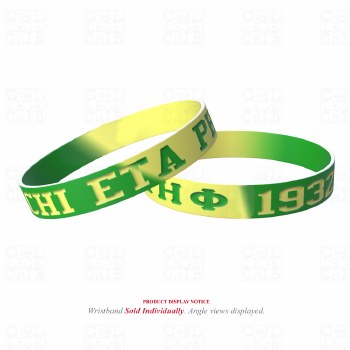 Chi Eta Phi Silicone Wristband