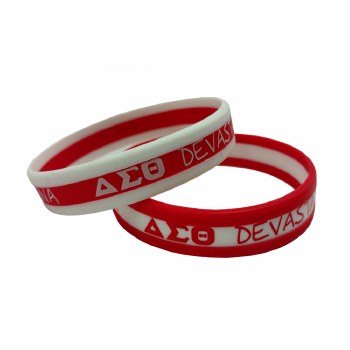 Delta Sigma Theta 3 Layer Wristband