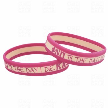 Kappa Alpha Psi Triband Single Layer Wristband