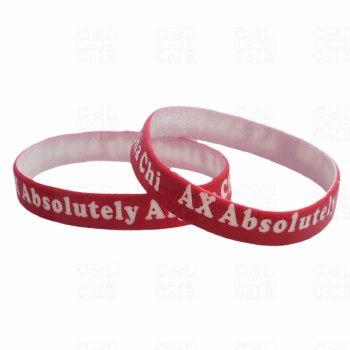 Delta Sigma Theta  Absolutely Alpha Chi Chapter Silicone Band