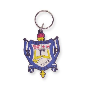 Sigma Gamma Rho Crest Keychain
