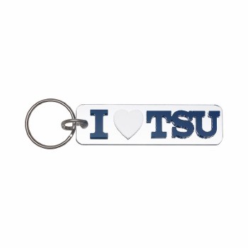 Tennessee State University I Love Keychain