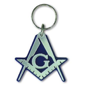 Mason Symbol Keychain